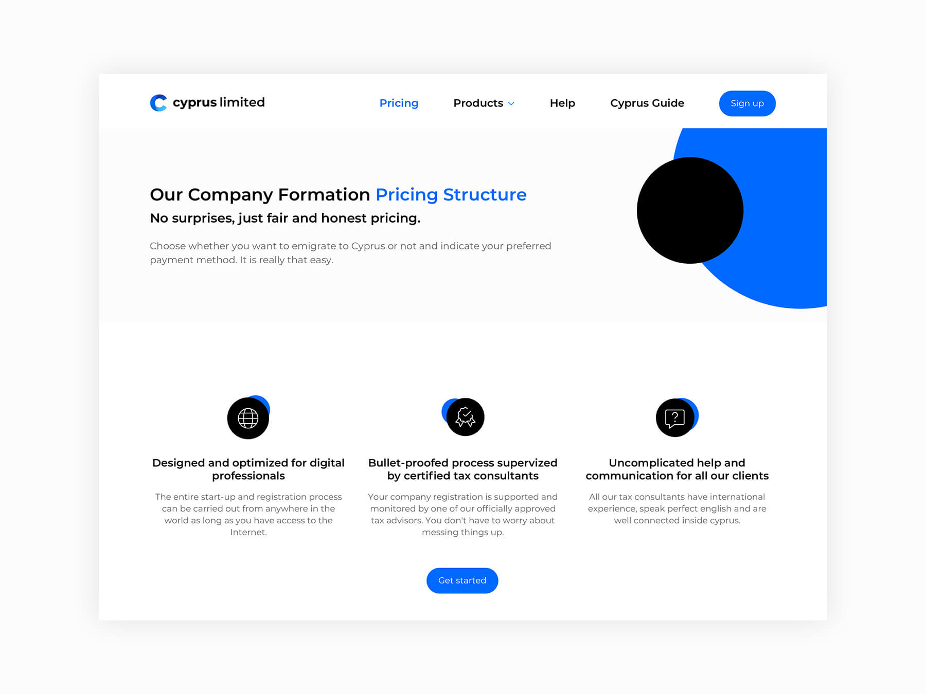Cyprus Limited Website