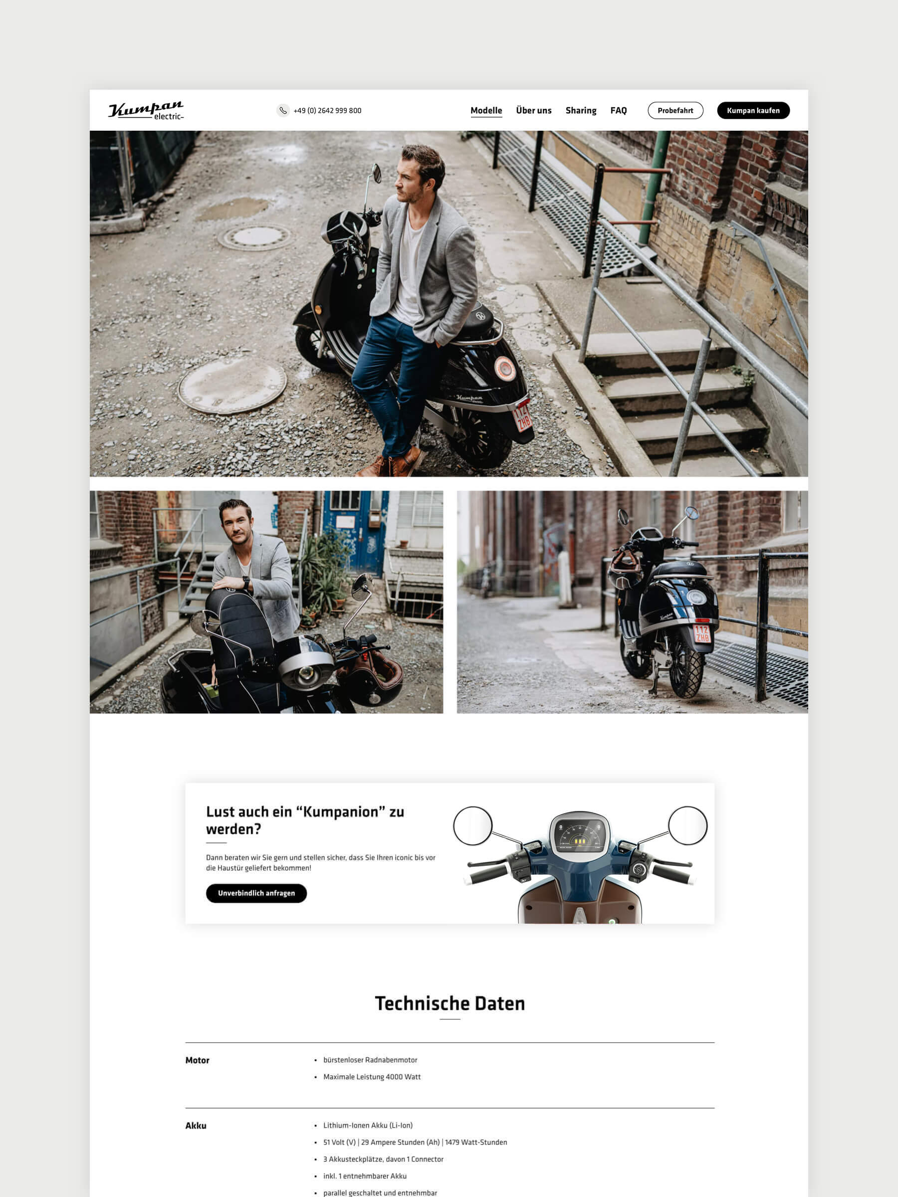 Referenzbild Kumpan Electric Website