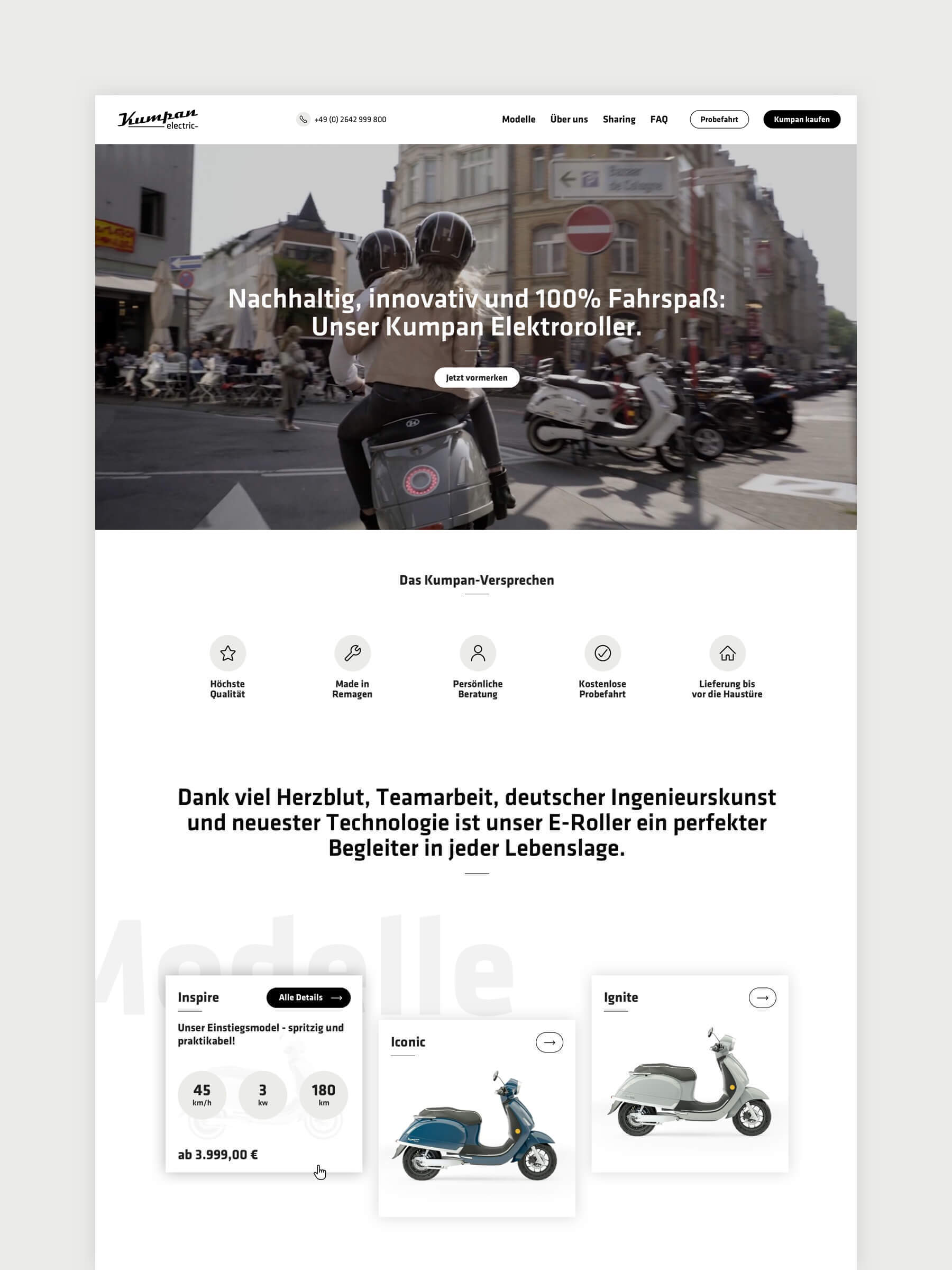 Referenzbild Kumpan Electric Website