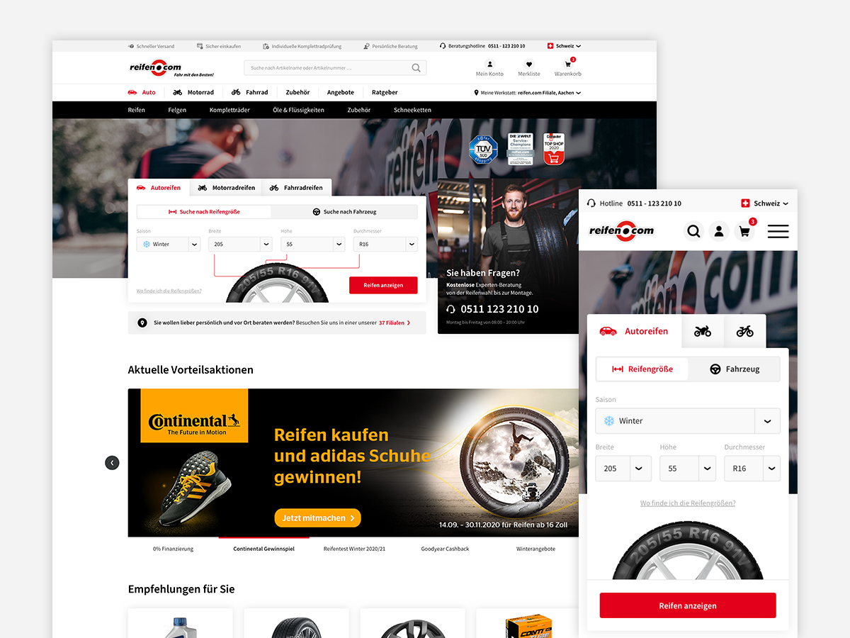 reifen.com – Startseite