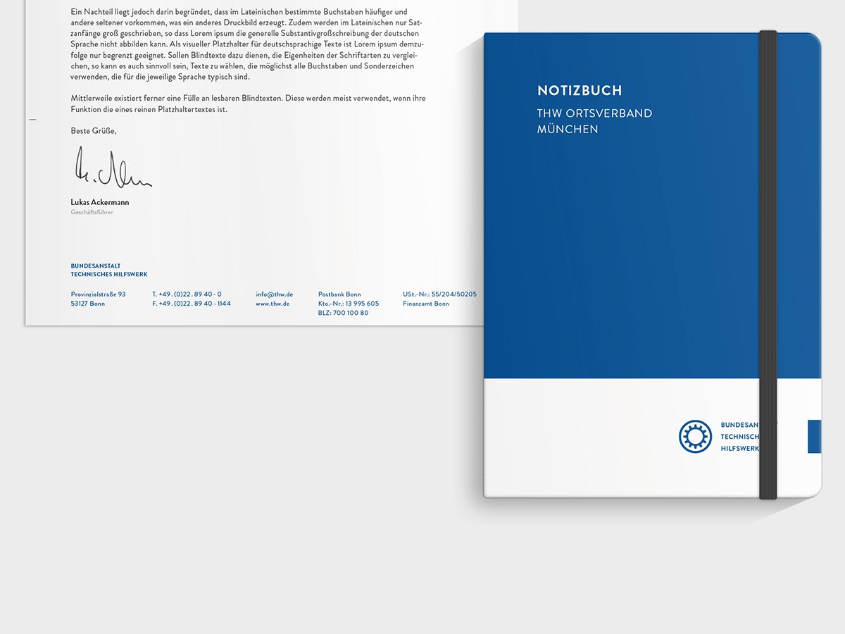 Referenzbild Technisches Hilfswerk Redesign